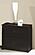 2 Drawer Nightstand Espresso by Innovations