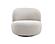 Cove Swivel Chair in Light Grey by J&M Furniture