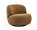 Cove Swivel Chair in Mustard by J&M Furniture