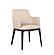 Osaka Leather Armchair in Light Mocha 301 by J&M Furniture