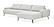 Capri RHF Sectional in Frost by J&M Furniture