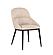Kora Leather Chair in Light Mocha 301 (Set of 2) by J&M Furniture