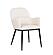 Kora Leather Armchair in Frost 812 by J&M Furniture