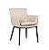Kani Armchair in Light Mocha 301 by J&M Furniture