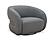 Orbit Swivel Chair in Charcoal by J&M Furniture