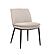 Nagoya Leather Dining Chair in Pigeon 614 (Set of 2) by J&M Furniture