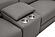 Picasso Loveseat in Truffle with Console by J&M Furniture