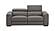 Picasso Loveseat in Truffle (no console) by J&M Furniture