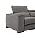 Picasso Sofa in Truffle by J&M Furniture