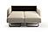 Aspen Loveseat Sleeper (Queen Size) Lea 01 by Luonto