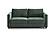 Fantasy Loveseat Sleeper (Queen Size) Glamour 12 by Luonto