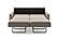 Nico Loveseat Sleeper (Queen Size) Cloud 09 by Luonto