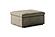 Otto Sleeper Ottoman Cremona 24 w/Smoked Birch Top by Luonto