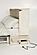 Louvre Provence/Normandy Queen Murphy Cabinet Bed by Night & Day Furniture