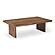 Lila Coffee Table - Brown by Moe's Home Collection