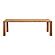 Post Large Table Large Natural Oak by Moe's Home Collection