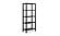 Nolan Bookcase - Black by Moe's Home Collection