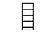 Nolan Bookcase - Black by Moe's Home Collection