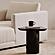 Eden Accent Table - Black Lacquer by Moe's Home Collection
