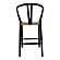 Ventana Counter Stool - Black & Natural by Moe's Home Collection