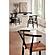 Ventana Counter Stool - Black & Natural by Moe's Home Collection