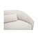 Amelia Right Arm Facing Chair Warm White by Moe's Home Collection