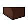 Amelia Slipper Chair Chestnut by Moe's Home Collection