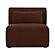 Amelia Slipper Chair Chestnut by Moe's Home Collection