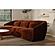Amelia Left Arm Facing Chaise Chestnut by Moe's Home Collection