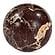 Odessa Sphere Tabletop Accent Red Levanto Marble by Moe's Home Collection