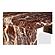 Rosa Coffee Table Rosso Levanto Marble by Moe's Home Collection