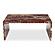 Rosa Coffee Table Rosso Levanto Marble by Moe's Home Collection