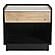 Carter Nightstand Black by Moe's Home Collection