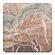Segment Coffee Table Orange Levante Marble by Moe's Home Collection