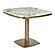 Celeste Cafe Table Green Onyx Marble by Moe's Home Collection