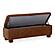 Ichigo Storage Bench Deep Orange by Moe's Home Collection