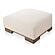 June Ottoman Oatmeal by Moe's Home Collection