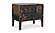 Iris Nightstand Distressed Black by Moe's Home Collection