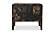 Iris Nightstand Distressed Black by Moe's Home Collection