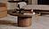 Cohen Coffee Table Brown by Moe's Home Collection