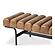 Harrison Bench Tan by Moe's Home Collection