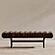 Harrison Bench - Dark Brown by Moe's Home Collection