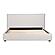 Luzon Queen Bed - Light Grey by Moe's Home Collection