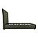 Luzon King Bed w/Tall Headboard - Deep Forest by Moe's Home Collection