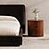 Theo Two Drawer Nightstand Brown by Moe's Home Collection