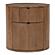 Theo Two Drawer Nightstand Brown by Moe's Home Collection