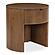 Theo One Drawer Nightstand Brown by Moe's Home Collection