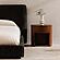 Theo One Drawer Nightstand Brown by Moe's Home Collection