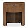 Theo One Drawer Nightstand Brown by Moe's Home Collection