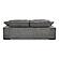 Plunge Sofa Charcoal by Moe's Home Collection